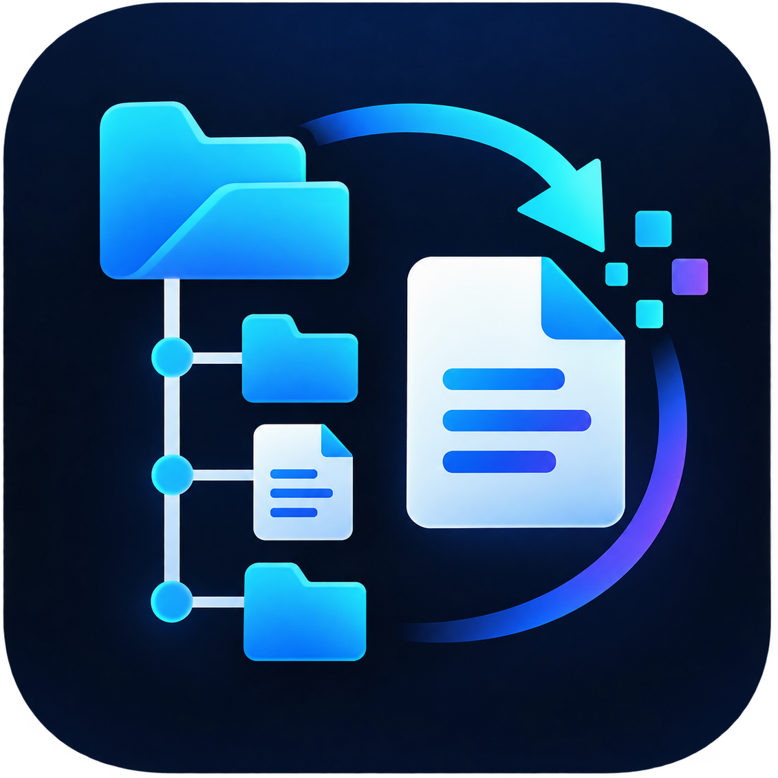 FileForge - Project File Tree